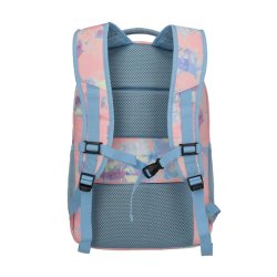 Travelite Basics computerrygs�k lyser�d og lysebl� med polstret ryg