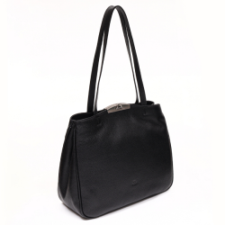 ADAX Alberta Cormorano Skuldertaske Sort 