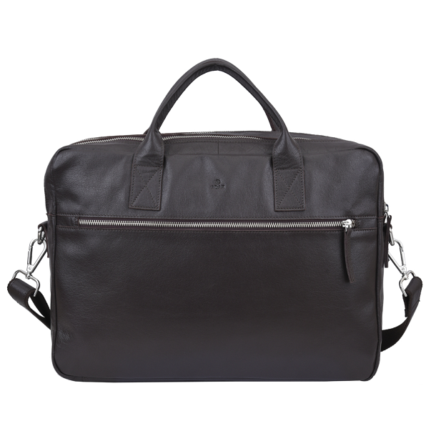 ADAX Axel Arbejdstaske 15" Mrkebrun
