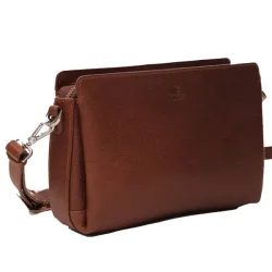 Adax Cormorano Skuldertaske Dea Walnut