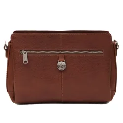 Adax Cormorano Skuldertaske Dea Walnut