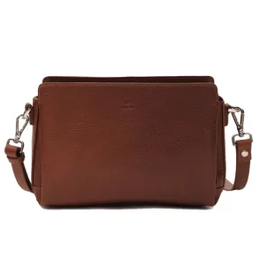 Adax Cormorano Skuldertaske Dea Walnut
