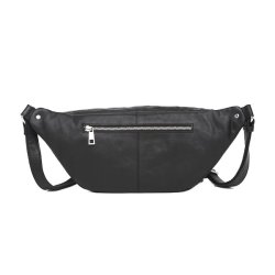 Adax Catania b�ltetaske sort med lynl�slomme