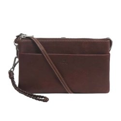 ADAX Silja Combi Clutch Coffee
