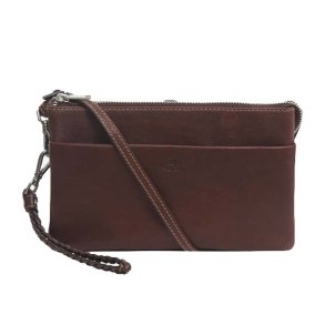 ADAX Silja Combi Clutch Coffee