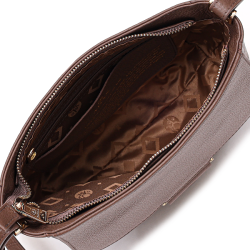 ADAX Liesel Cormorano Skuldertaske Latte 