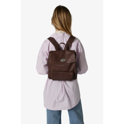 ADAX Maggie Dame Rygsk Mrkebrun