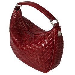 ADAX Marlin Salerno Flettet Skuldertaske Amaretto