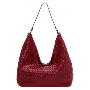 ADAX Mindy Salerno Flettet Skuldertaske Amaretto