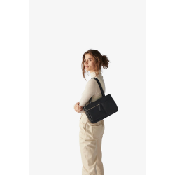 ADAX Natalka Skuldertaske Sort