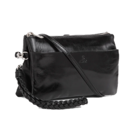 Adax Salerno clutch sort lille skuldertaske