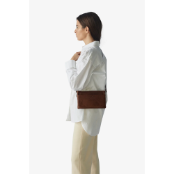 ADAX Silja Combi Clutch Coffee