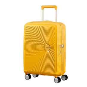 American Tourister Soundbox Kabinekuffert Spinner 55cm Golden Yellow