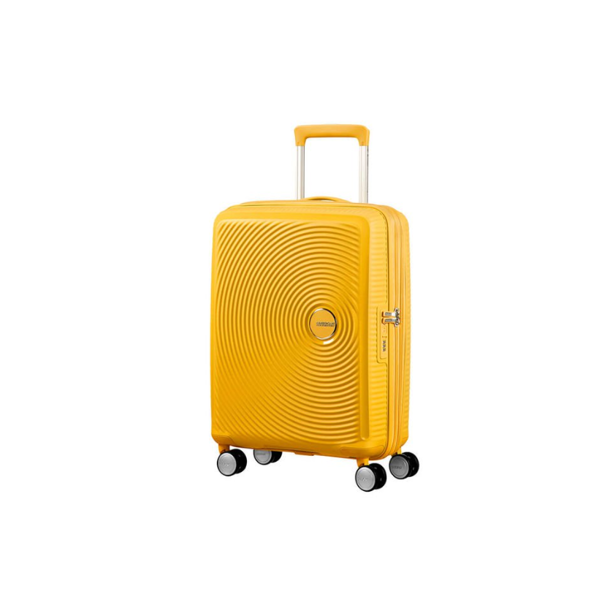 American Tourister Soundbox Kabinekuffert Spinner 55cm Golden Yellow 32G*06001