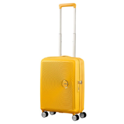 American Tourister Soundbox Kabinekuffert Spinner 55cm Golden Yellow
