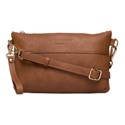Rosemunde Medium Clutch Lysebrun
