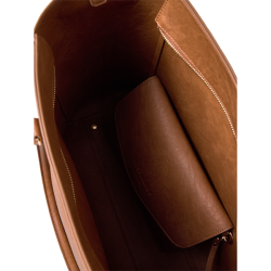 Rosemunde 2 in 1 Big Shopper Lysebrun