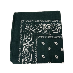 Bandana i skovgrn farve