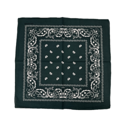 Bandana i skovgrn farve