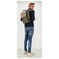 Beagles Multicolor Waterproof Rygsk 15.6" Oliven