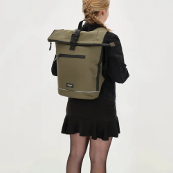 Beagles Waterproof Roll Rygsk 15.6" Oliven