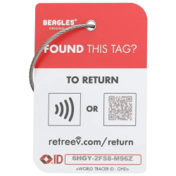 Beagles Originals TSA Kuffertmrke Danmark