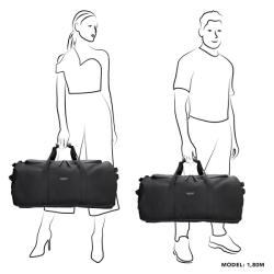 Beagles Originals Waterproof Kombi Rejsetaske Oliven 21298-029