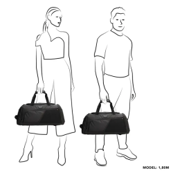 Beagles Originals Waterproof Kombi Rejsetaske Sort