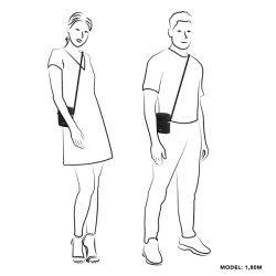 Beagles Originals Waterproof Skuldertaske Sort