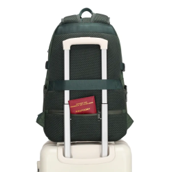 Beagles Asaka rygsk fastgjort p kuffert med rem