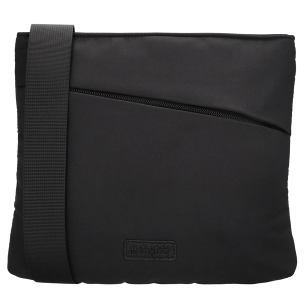 Beagles Calvia skuldertaske sort set forfra