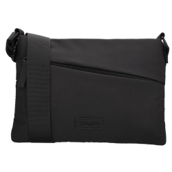 Beagles Calvia skuldertaske sort set forfra