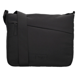 Beagles Calvia skuldertaske i sort set forfra