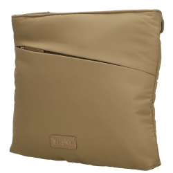 Beagles Calvia skuldertaske taupe set fra siden