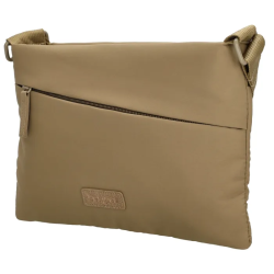 Beagles Calvia skuldertaske taupe set fra siden