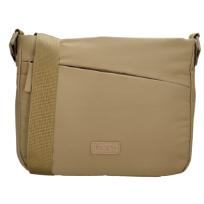 Beagles Calvia skuldertaske taupe set forfra