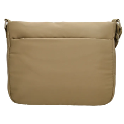 Bagsiden af Beagles Calvia skuldertaske i taupe