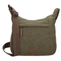 Beagles Originals Skuldertaske Oliven Kanvas