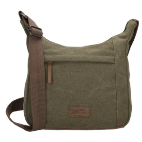 Beagles Originals Skuldertaske Oliven Kanvas