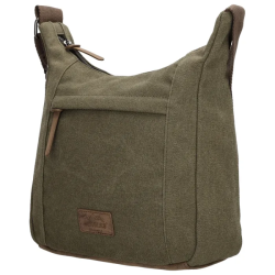 Beagles Originals Skuldertaske Oliven Kanvas