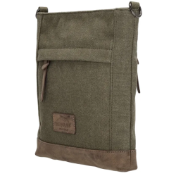 Beagles Original Skuldertaske Oliven Kanvas