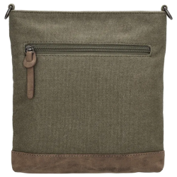 Beagles Original Skuldertaske Oliven Kanvas