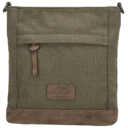 Beagles Original Skuldertaske Oliven Kanvas