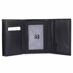 Bugundar 3-fljet Knudsker Herrepung med Klap i Sort