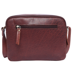 Bugundar Aakirkeby Skuldertaske Cognac