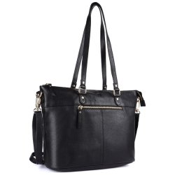 Bugundar Aarsdale Shopper Sort/Guld 