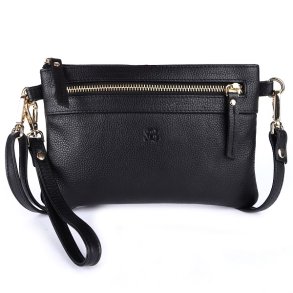 Bugundar Arnager Skuldertaske Sort/Guld