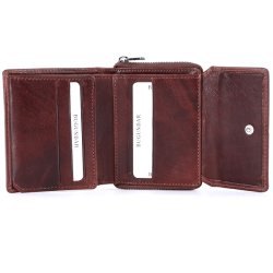 Bugundar Blemmelyng Vintage Damepung Brun