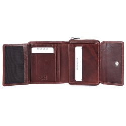 Bugundar Blemmelyng Vintage Damepung Brun