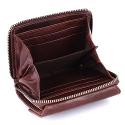 Bugundar Blemmelyng Vintage Damepung Brun